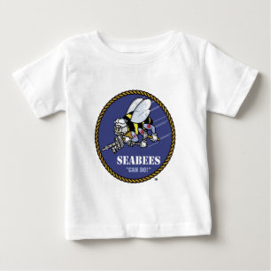 米海軍 シービー ベビーTシャツ