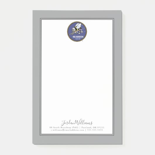 米海軍 |シービー ポストイット (正面)