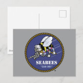 米海軍 |シービー ポストカード (正面/裏面)