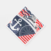 米海軍 スタンダードランチョンナプキン (角)