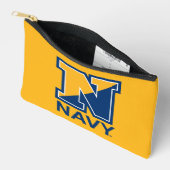米海軍 |ネイビーイニシャルN アクセサリーポーチ (見開き)