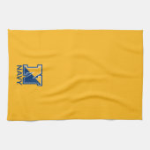 米海軍 |ネイビーイニシャルN キッチンタオル (横)