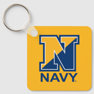 米海軍  ネイビーイニシャルN キーホルダー