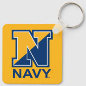 米海軍 |ネイビーイニシャルN キーホルダー (裏面)