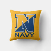 米海軍 |ネイビーイニシャルN クッション (裏面)