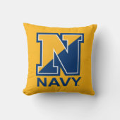 米海軍 |ネイビーイニシャルN クッション (正面)
