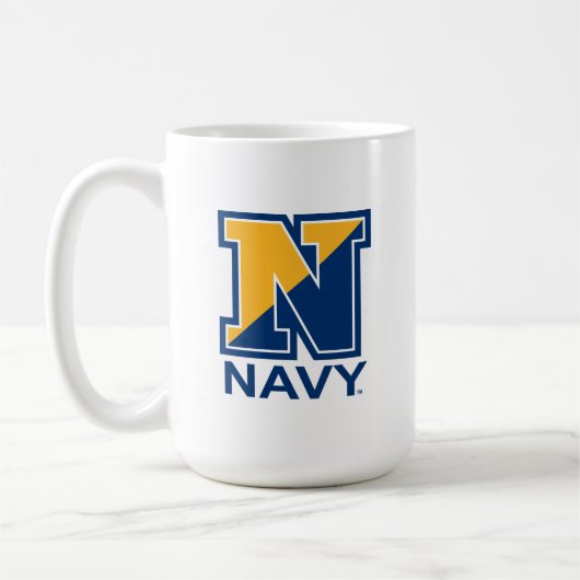 米海軍 |ネイビーイニシャルN コーヒーマグカップ (左)
