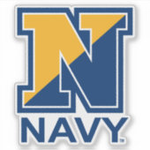 米海軍 |ネイビーイニシャルN シール (正面)