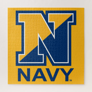 米海軍 |ネイビーイニシャルN ジグソーパズル