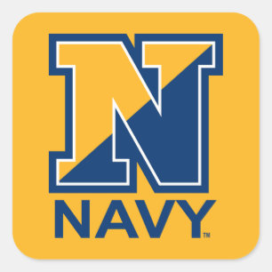 米海軍 ネイビーイニシャルN スクエアシール