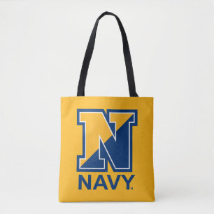 米海軍 ネイビーイニシャルN トートバッグ