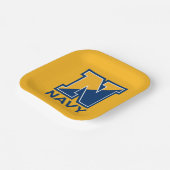 米海軍 |ネイビーイニシャルN ペーパープレート (傾斜あり)