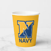 米海軍 |ネイビーイニシャルN 紙コップ (裏面)