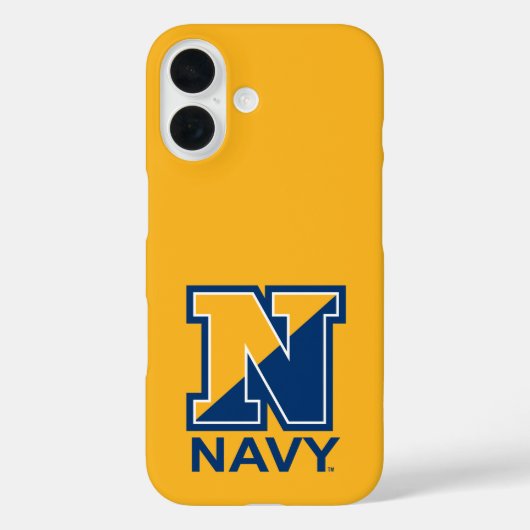 米海軍 |ネイビーイニシャルN Case-Mate iPhoneケース (裏面)
