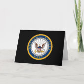 米海軍 |ネイビーエンブレム カード (正面)