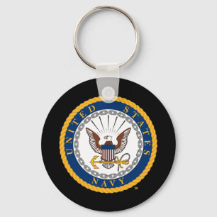 米海軍 ネイビーエンブレム キーホルダー