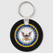 米海軍 |ネイビーエンブレム キーホルダー (裏面)
