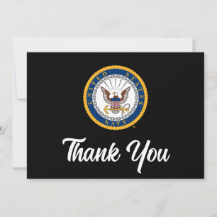 米海軍 ネイビーエンブレム サンキューカード