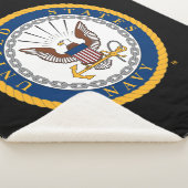 米海軍 |ネイビーエンブレム シェルパブランケット (3/4)