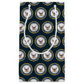 米海軍 |ネイビーエンブレム スモールペーパーバッグ (正面)