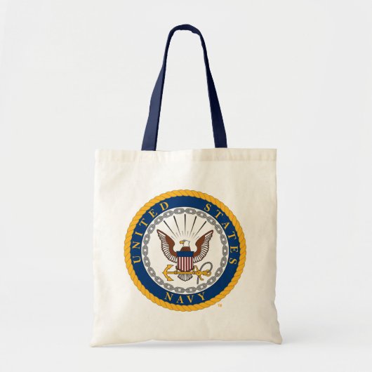 米海軍 |ネイビーエンブレム トートバッグ (正面)