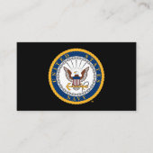 米海軍 |ネイビーエンブレム プレイスカード (正面)