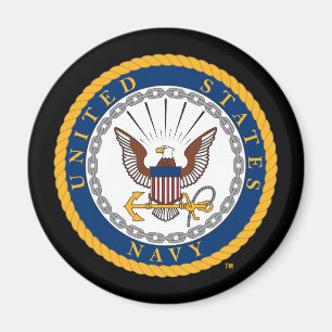 米海軍 ネイビーエンブレム マグネット