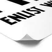 米海軍 – フランスで戦う最初の人 ポスター (角)