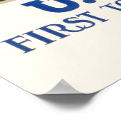 米海軍 – 民主化のために最初に戦う ポスター (角)