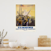 米海軍 – 民主化のために最初に戦う ポスター (キッチン)