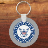 米海軍 |海軍代替エンブレム キーホルダー (正面)