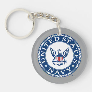 米海軍 海軍代替エンブレム キーホルダー
