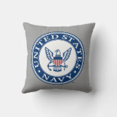 米海軍 |海軍代替エンブレム クッション (裏面)