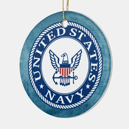米海軍 |海軍代替エンブレム セラミックオーナメント (左)