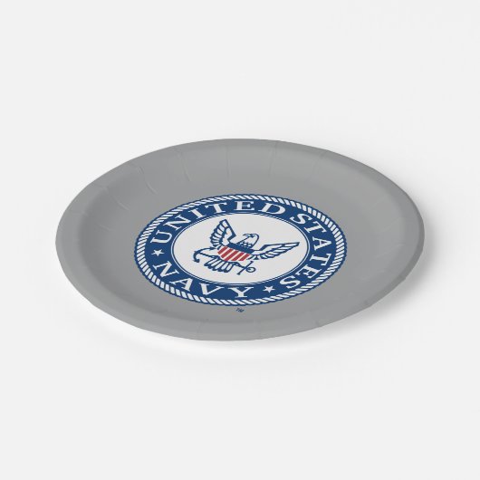 米海軍 |海軍代替エンブレム ペーパープレート (アングル)