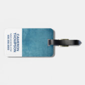 米海軍 |海軍代替エンブレム ラゲッジタグ (裏面横)