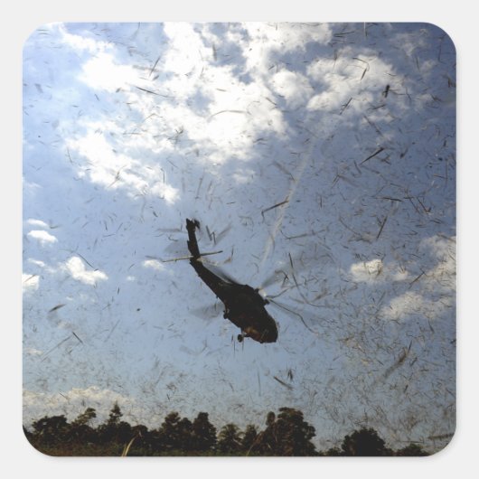 米海軍HH-60シーホーク スクエアシール (正面)