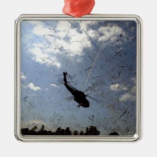 米海軍HH-60シーホーク メタルオーナメント (正面)