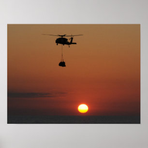 米海軍MH-60Sシーホーク ポスター