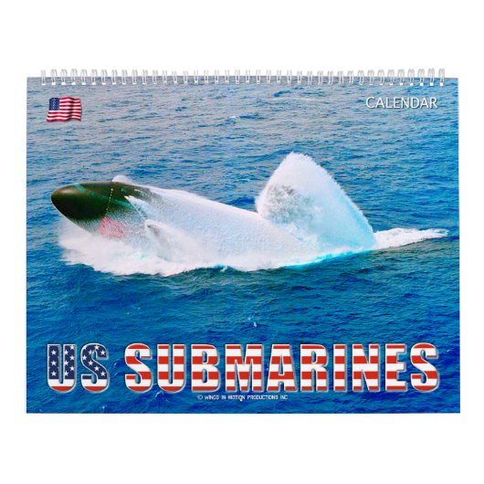 米潜水艦 カレンダー (カバー)