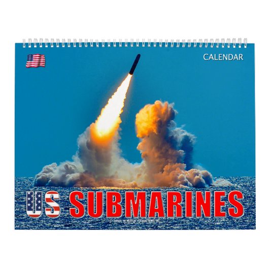 米潜水艦 カレンダー (カバー)