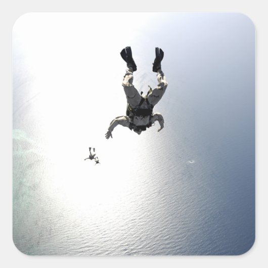 米空軍の決勝戦 スクエアシール (正面)