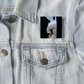 米空軍アカデミーのパラシュートチーム 缶バッジ (インサイチュ)