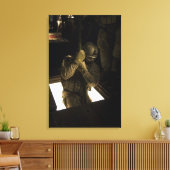 米空軍パラレースカーが降下を始める キャンバスプリント (インサイチュ (リビング))