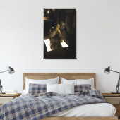 米空軍パラレースカーが降下を始める キャンバスプリント (インサイチュ (寝室))