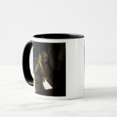 米空軍パラレースカーが降下を始める マグカップ (正面左)