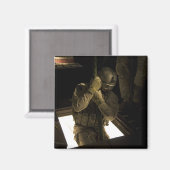 米空軍パラレースカーが降下を始める マグネット (正面/裏面)