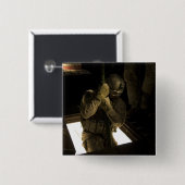 米空軍パラレースカーが降下を始める 缶バッジ (正面&裏面)