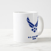 米空軍ママママグ ジャンボコーヒーマグカップ (正面右)