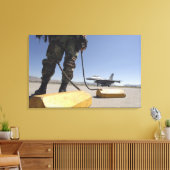 米空軍乗員長 キャンバスプリント (インサイチュ (リビング))